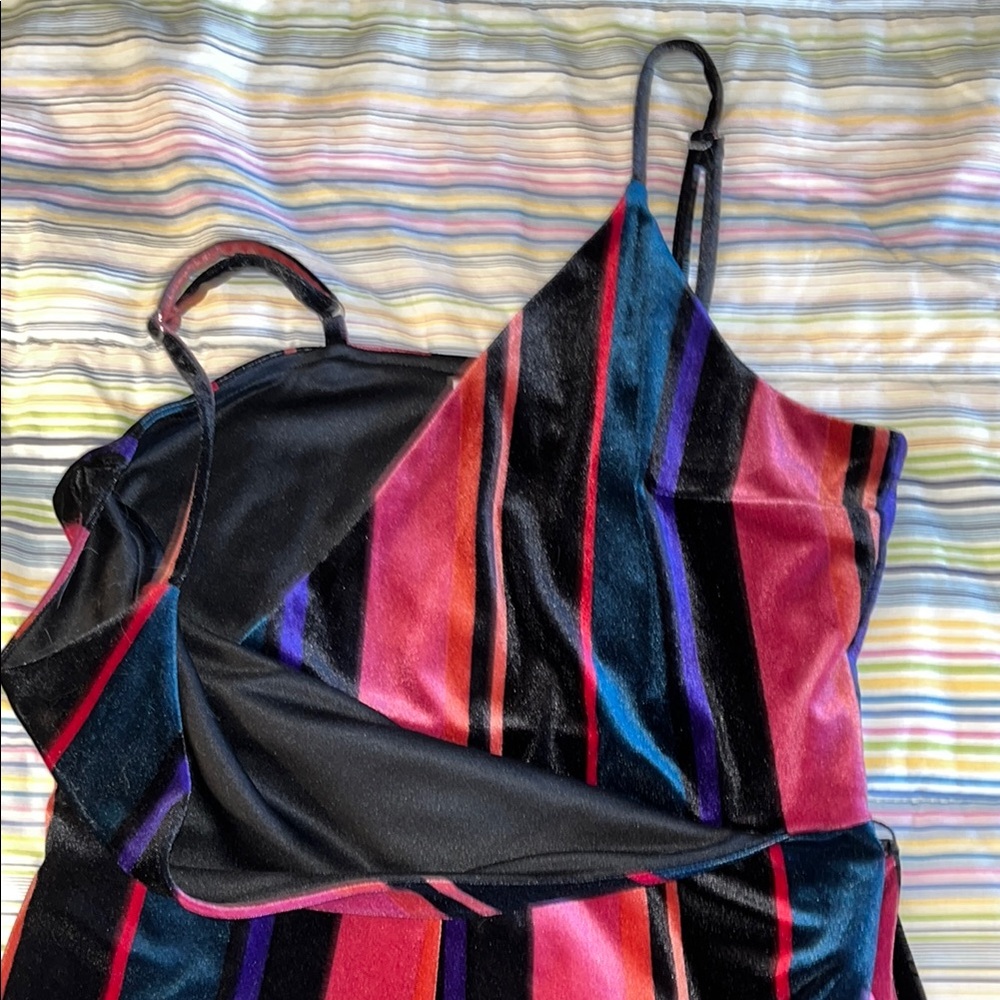 Velvet Junior’s L Striped Jumpsuit - Picture 10 of 15